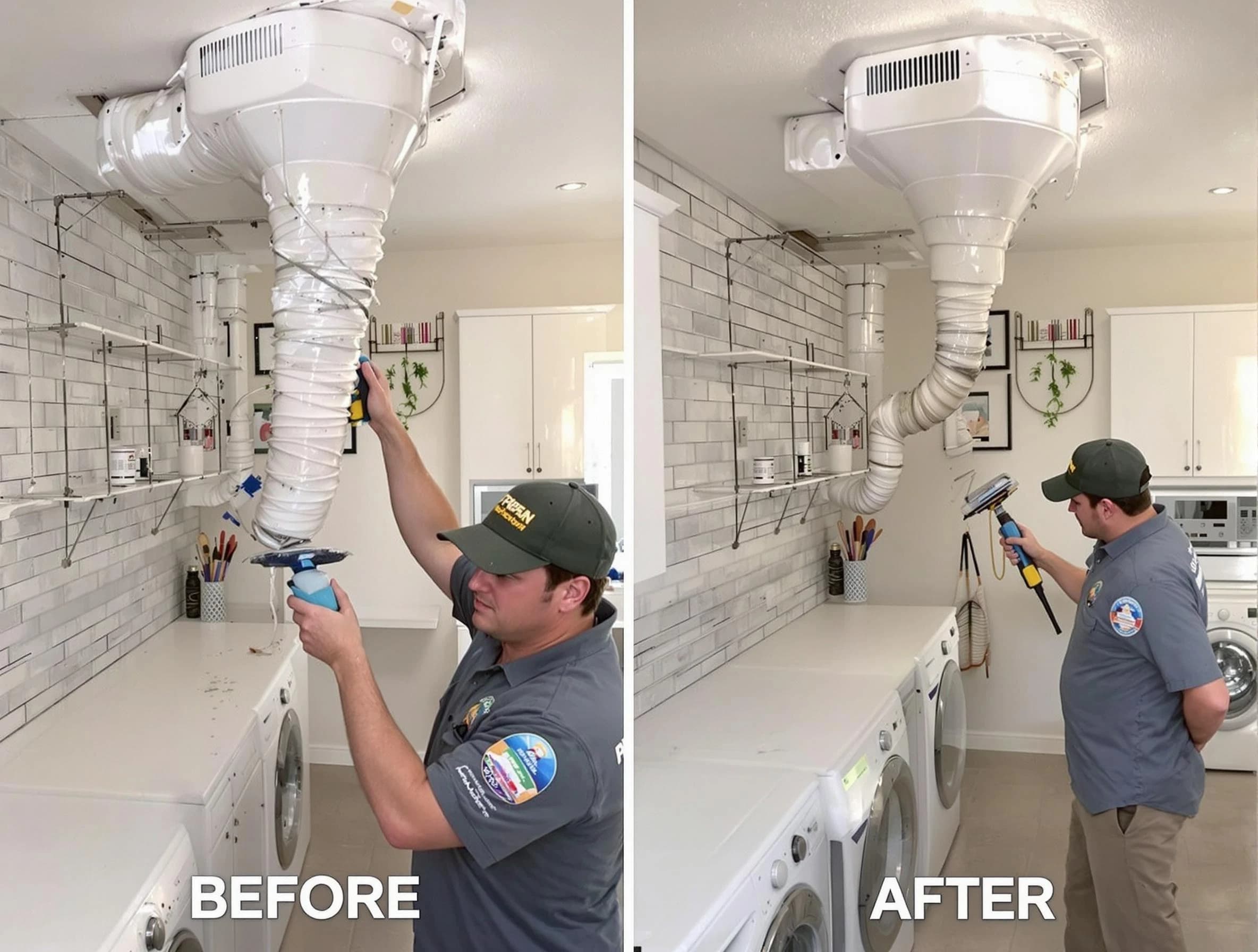 Professional dryer exhaust vent cleaning by Villa Rica Dryer Vent Cleaning in Villa Rica