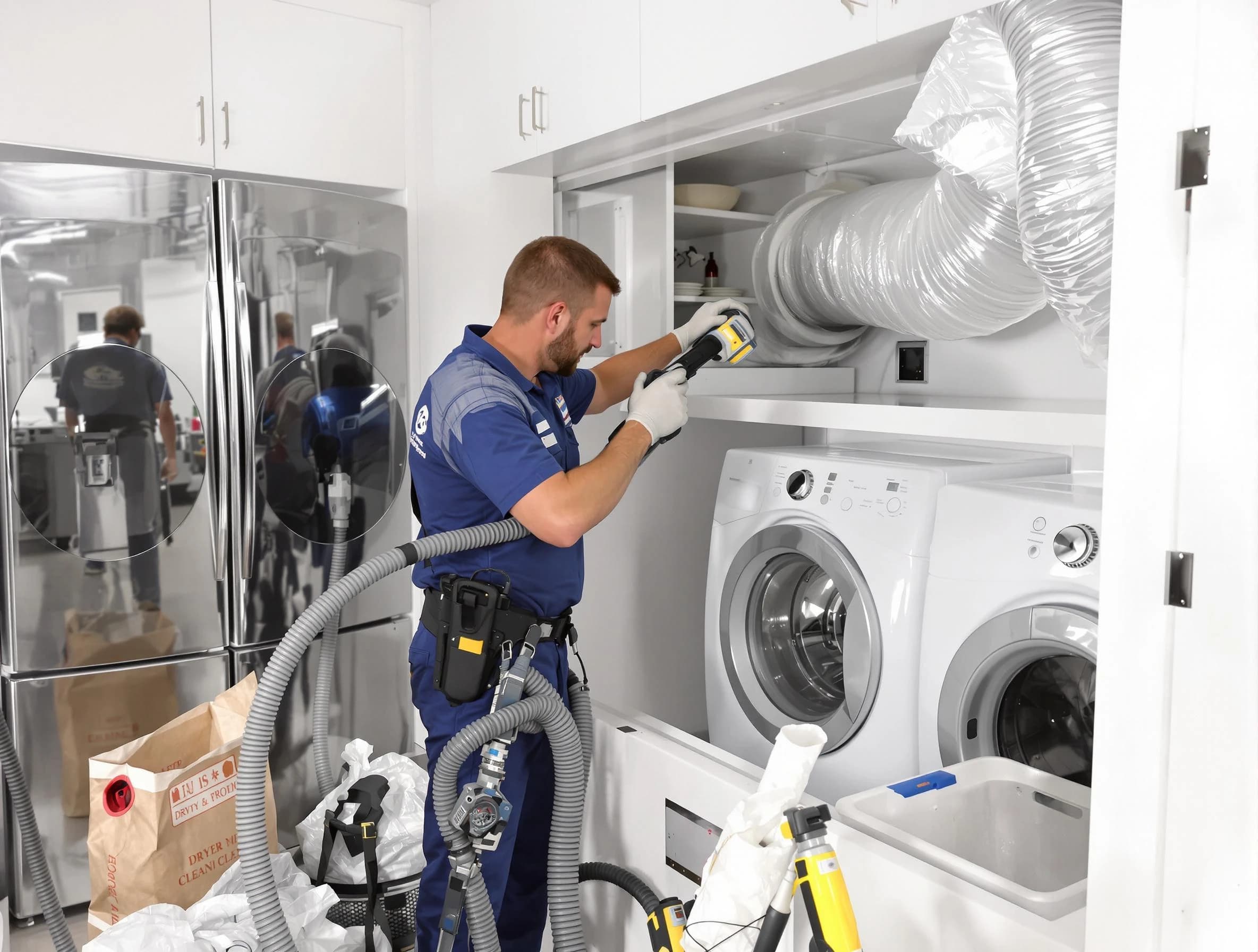 Professional duct cleaning by Villa Rica Dryer Vent Cleaning in Villa Rica