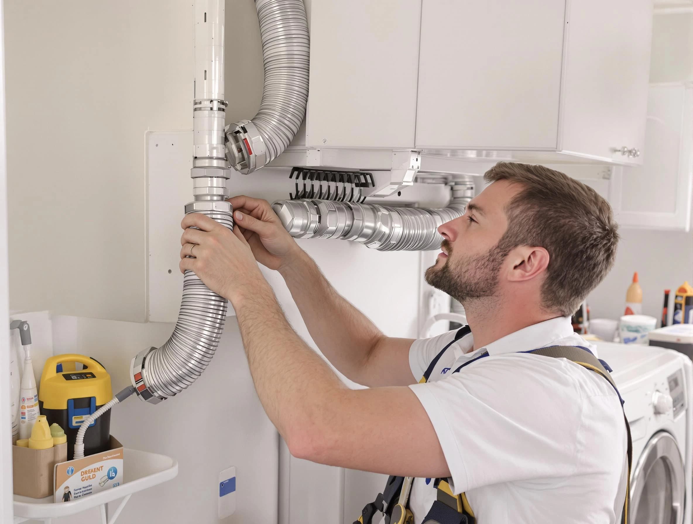 Professional dryer vent repair and installation by Villa Rica Dryer Vent Cleaning in Villa Rica