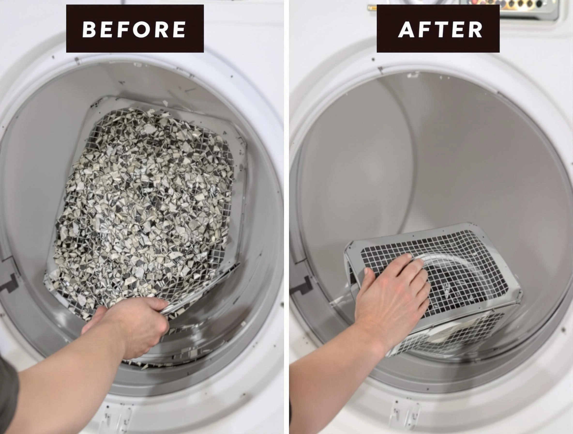 Professional lint trap cleaning by Villa Rica Dryer Vent Cleaning in Villa Rica