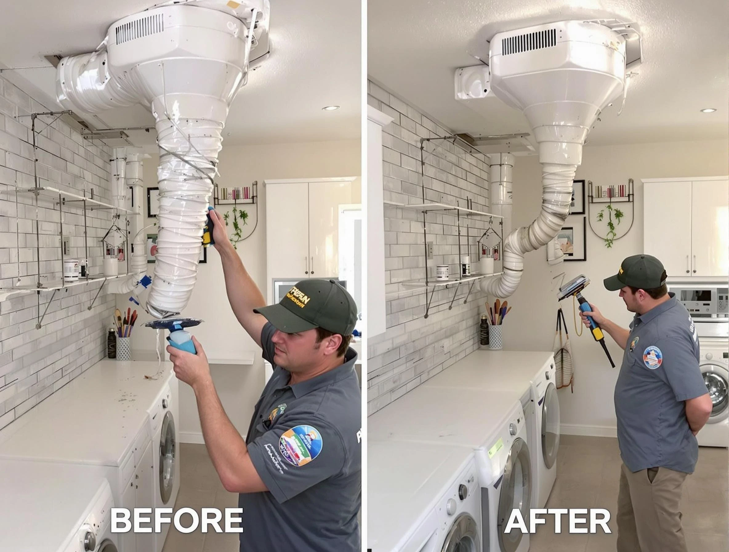 Professional dryer exhaust vent cleaning by Villa Rica Dryer Vent Cleaning in Villa Rica